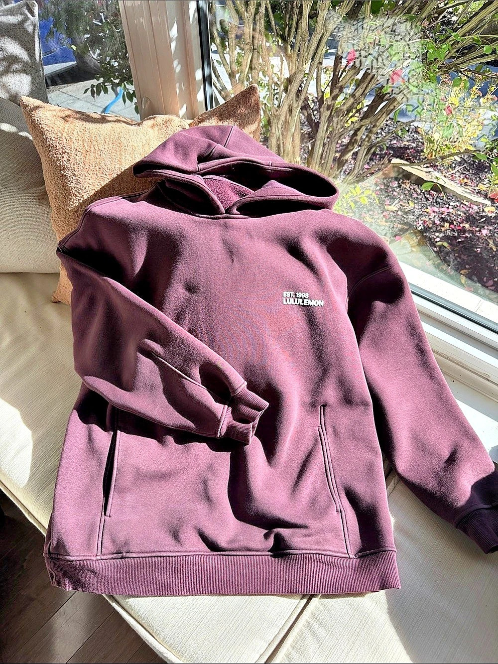 Lululemon Heavyweight Fleece Oversized Hoodie Size Medium Purple